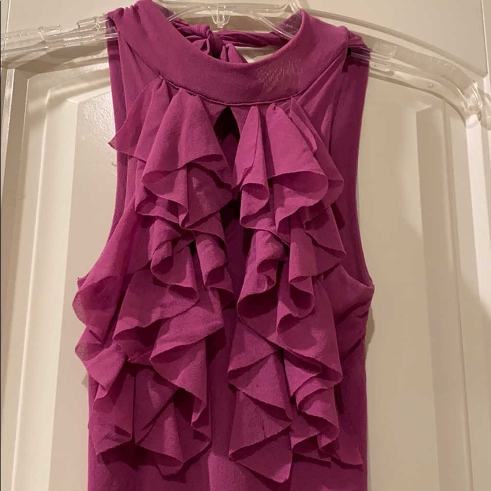 Ruffled halter - Picture 2 of 2